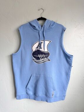 Toronto Argonauts New Era Sleeveless Hoodie Sweatshirt Size XL EUC